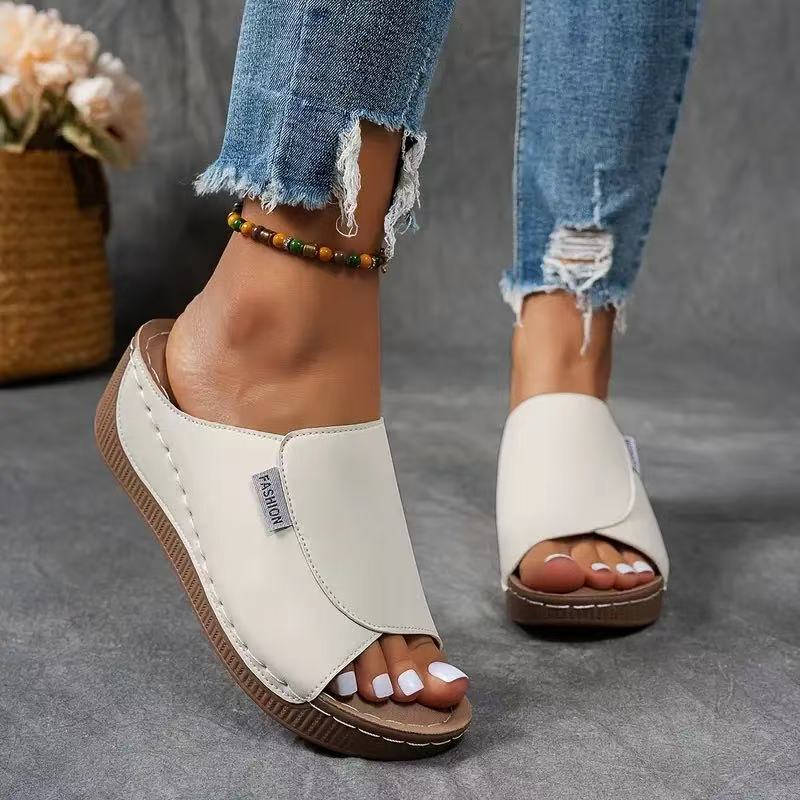 Sandales confortables pour femmes - Confortable, soutien de la voûte plantaire, amorti à chaque pas