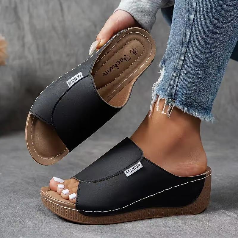 Sandales confortables pour femmes - Confortable, soutien de la voûte plantaire, amorti à chaque pas