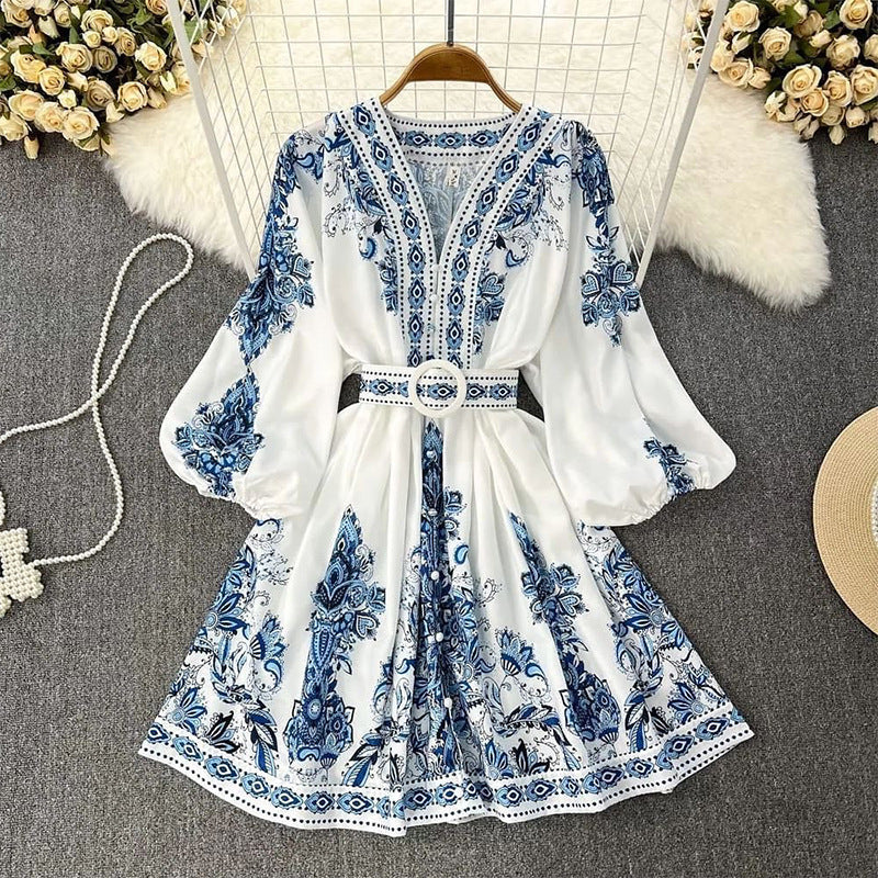 Mini Robe Joséphina Ajustée Brodée