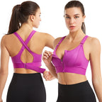 Soutien-gorge Fit Zippé Anti-transpiration