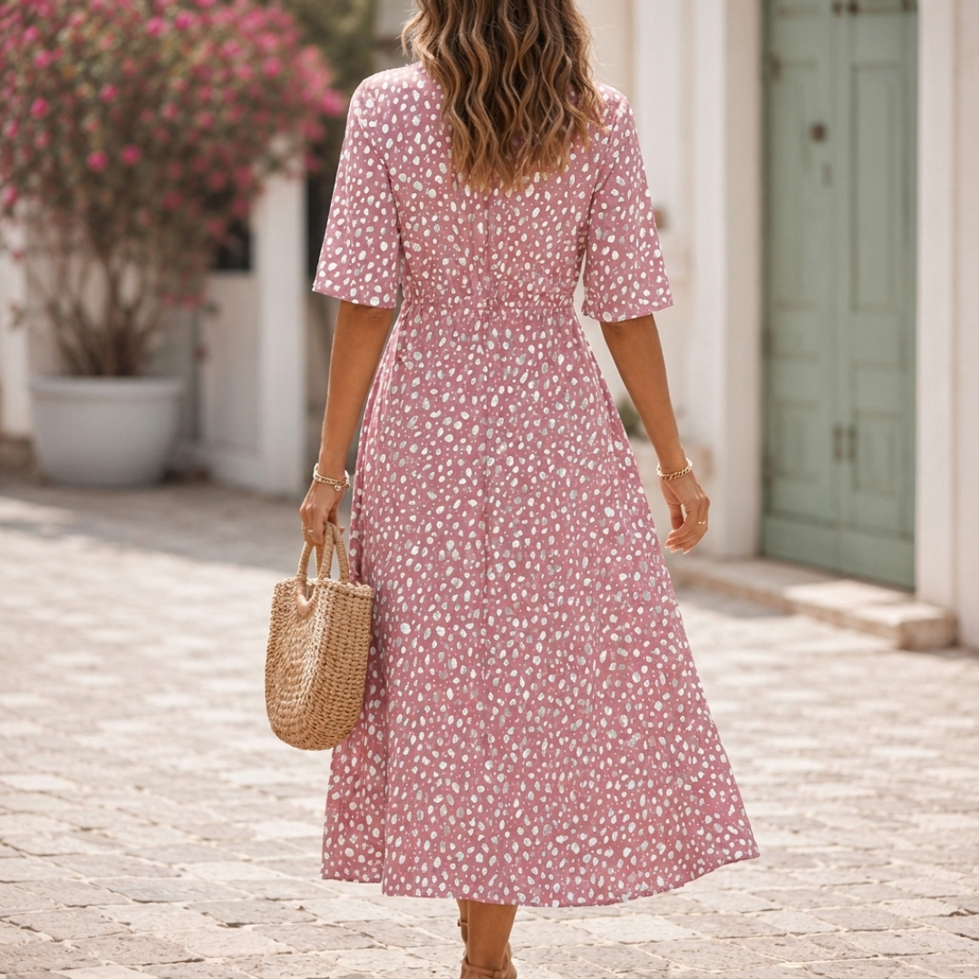 Robe Rozy Avec Cache-Ventre