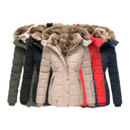 Manteau Elysia En Fourrure Décontracté Avec Capuche