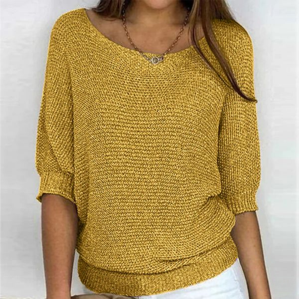 Céleste – Pull en tricot doux et chic