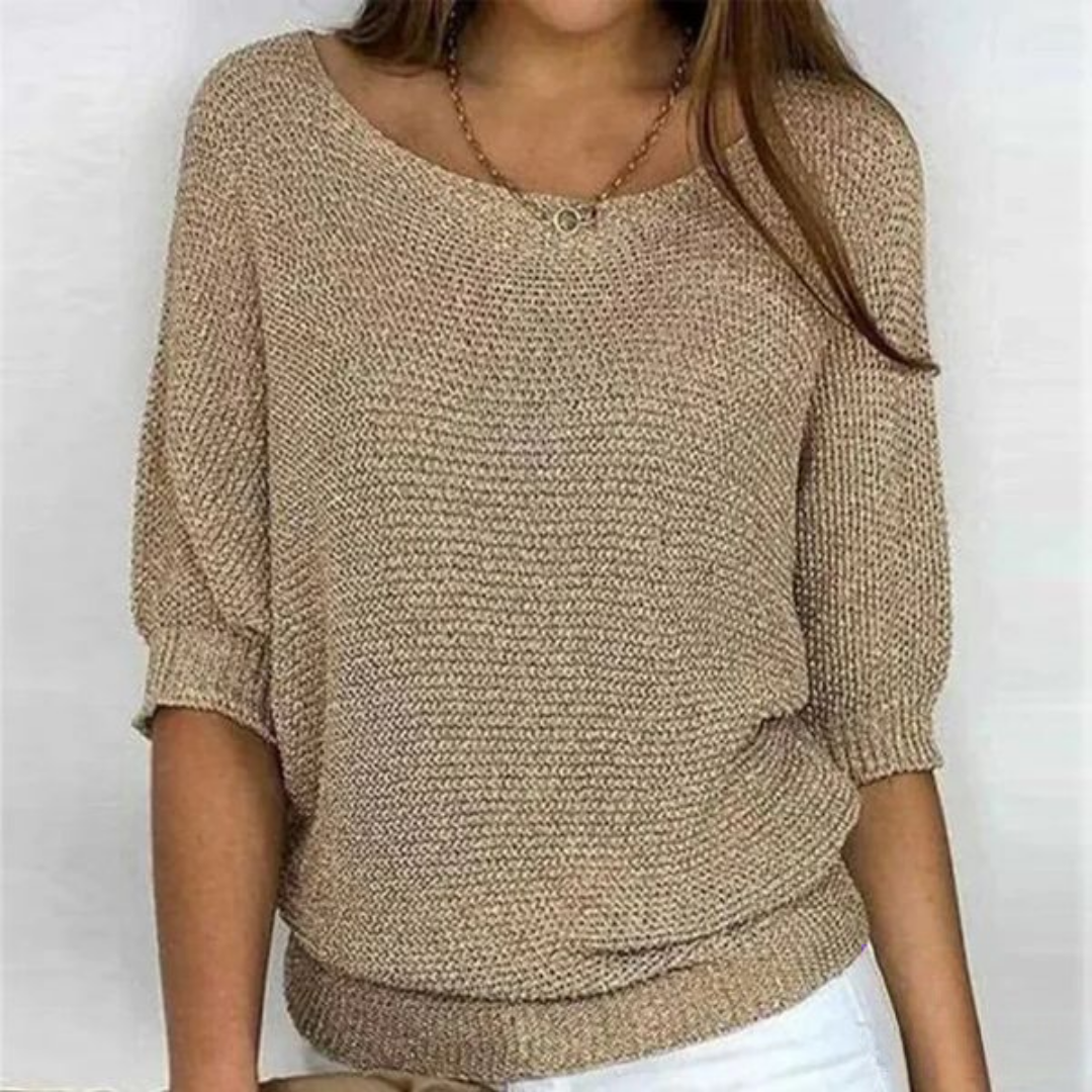 Céleste – Pull en tricot doux et chic