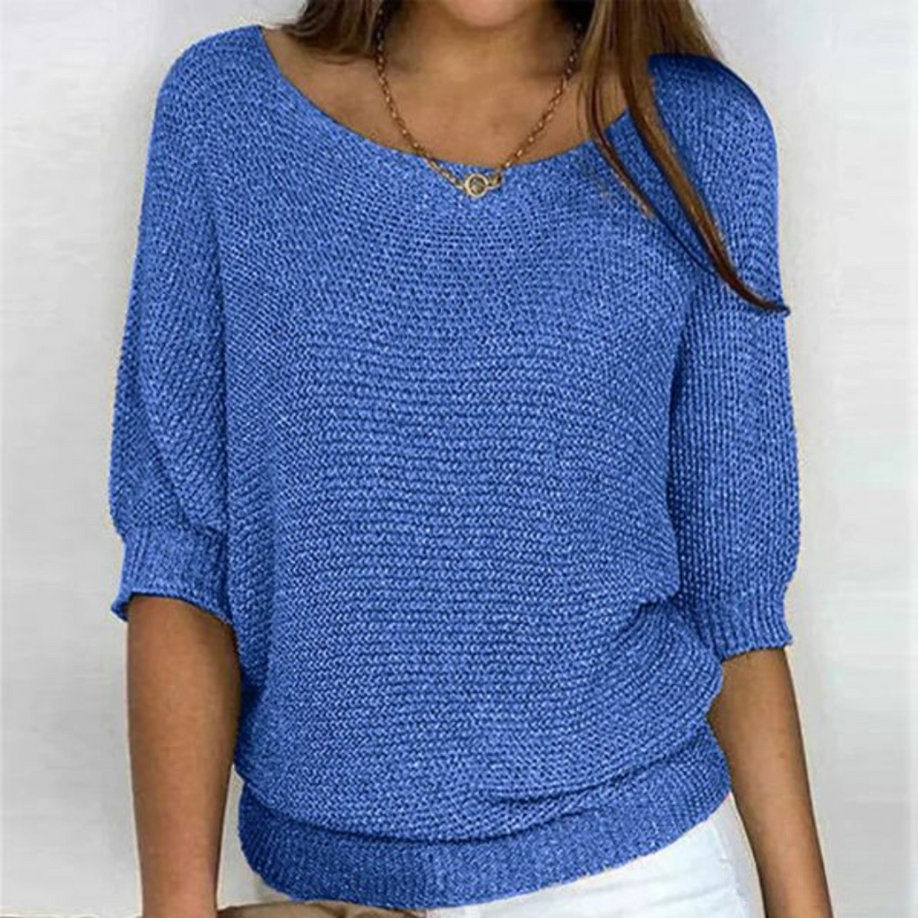 Céleste – Pull en tricot doux et chic