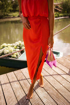 Robe Leana Mi-Longue Élégante