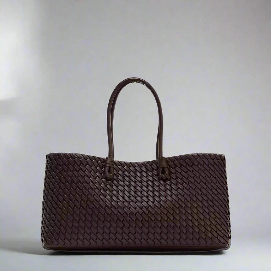 Sac À Main Danni En Cuir Tressé