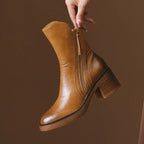 Bottines Alyra En Cuir
