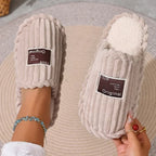 Pantoufles Lilly En Peluche