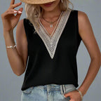 Pull Malania Sans Manches En Dentelle