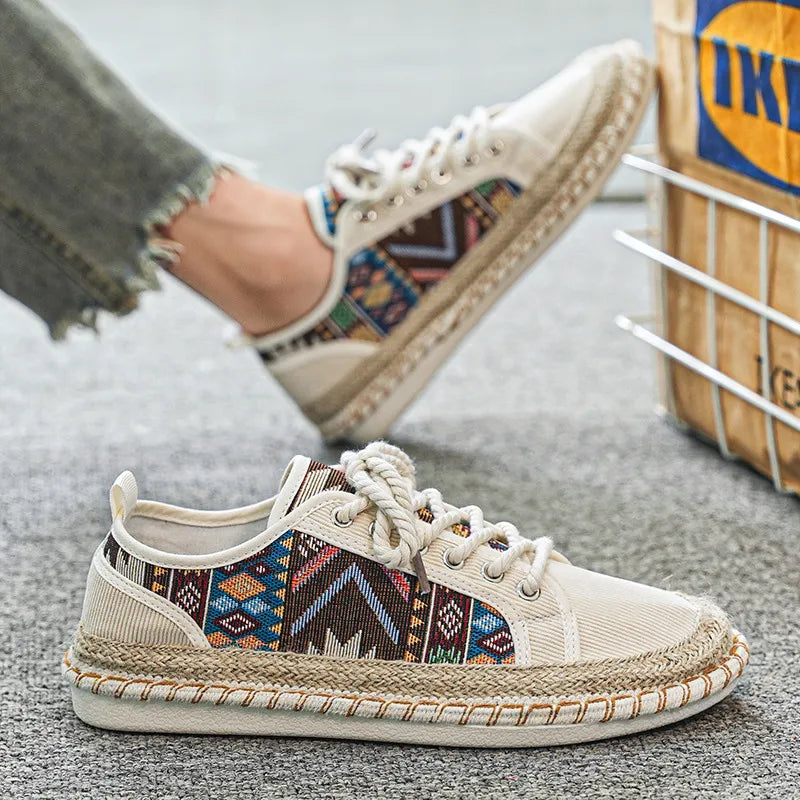 Baskets Marrakech En Toile (UNISEX)