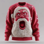Pull Père Noël En Tricot (UNISEX)