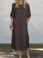 Robe Ample En Coton