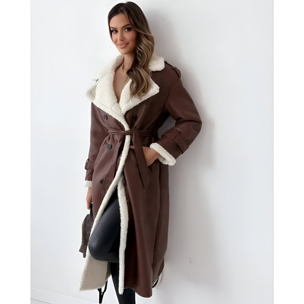 Manteau Irine Long En Fourrure
