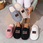 Pantoufles Lilly En Peluche