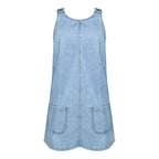 Robe En Jean Élégante & Décontractée