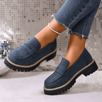 Mira™ – Mocassini con Plateau Stile College