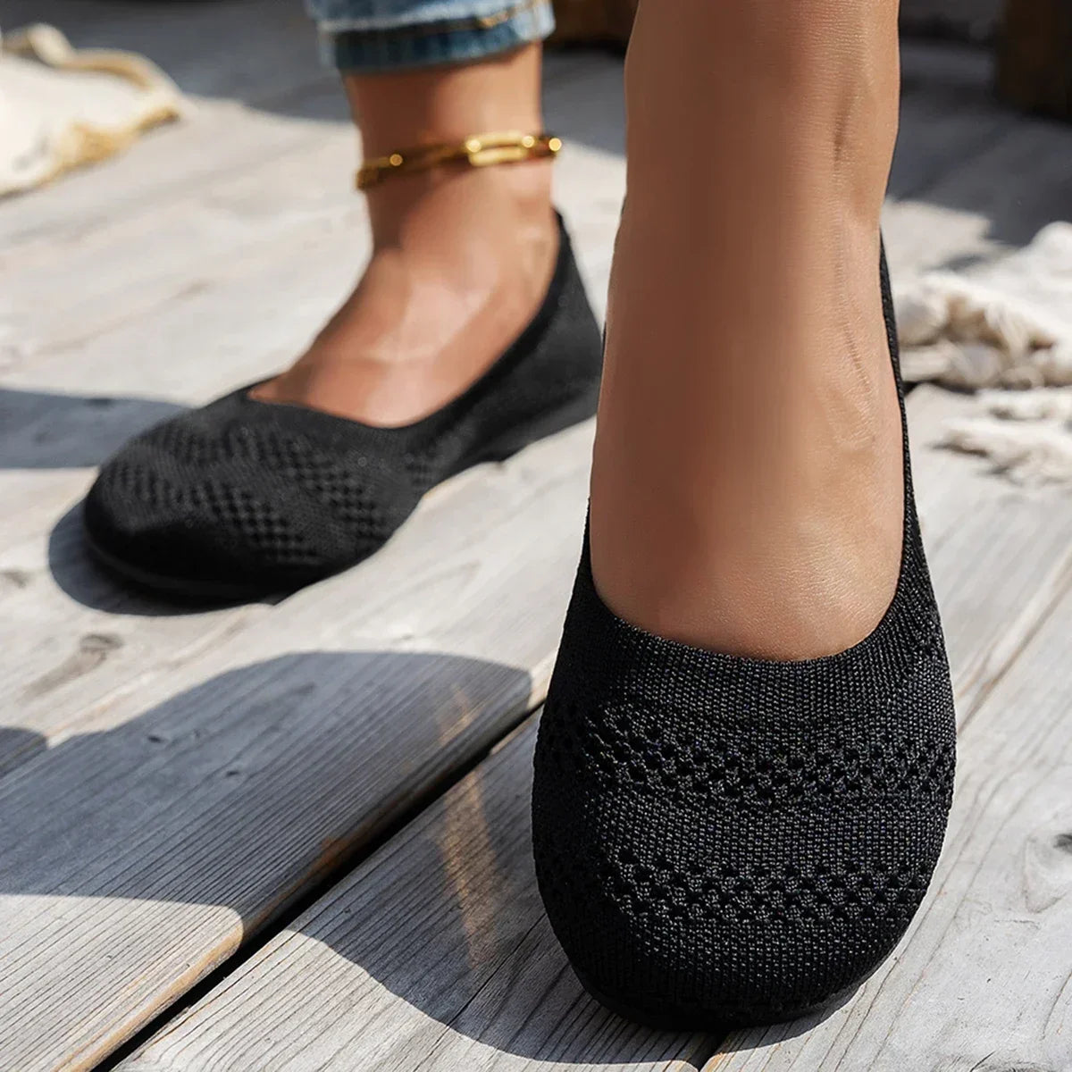 Clara™ – Sneakers ortopediche in tessuto morbido