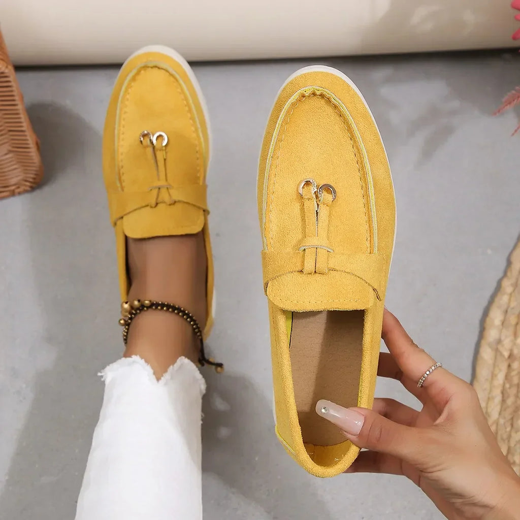 Mocassins Mila En Coton Doux