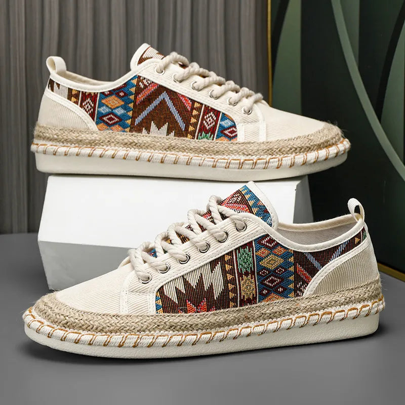 Baskets Marrakech En Toile (UNISEX)