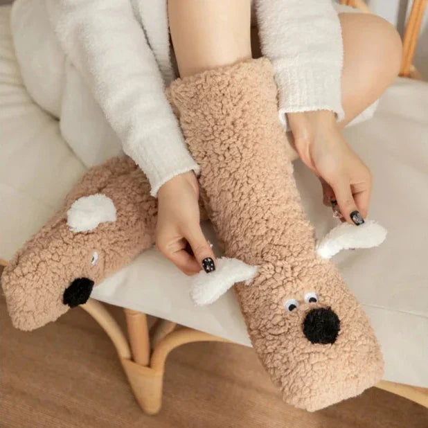 Chaussettes Douillettes Sherpa Confortables