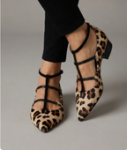 Selene™ – Scarpe con tacco e cinturino leopardato