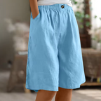 Short Oversize Bohémien Pour Femme