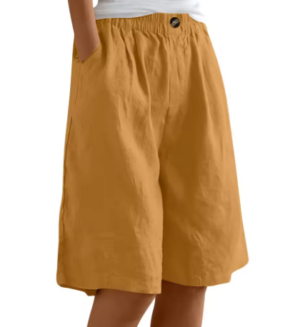 Short Oversize Bohémien Pour Femme