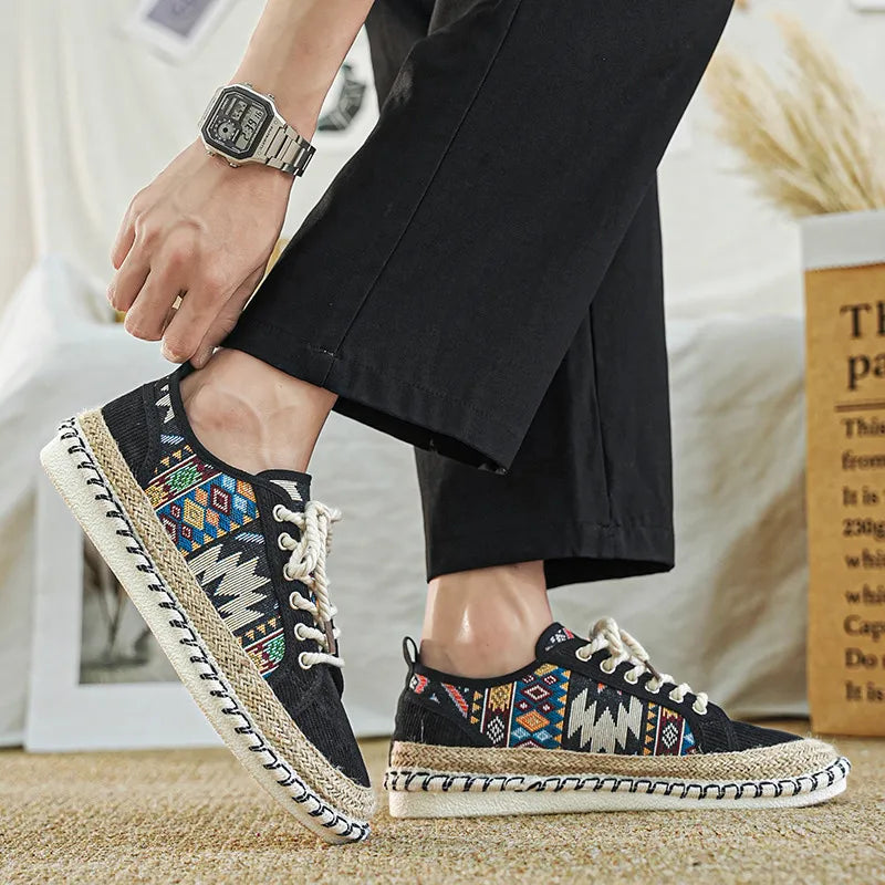 Baskets Marrakech En Toile (UNISEX)