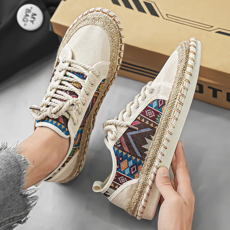 Baskets Marrakech En Toile (UNISEX)