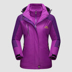 Manteau 3-en-1 Imperméable Avec Doublure En Polaire