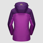 Manteau 3-en-1 Imperméable Avec Doublure En Polaire
