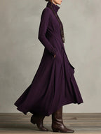 Robe Lausanne Longue À Col Roulé