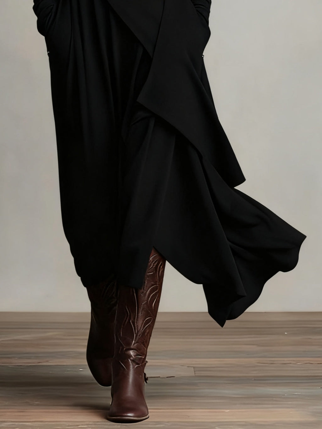 Robe Lausanne Longue À Col Roulé