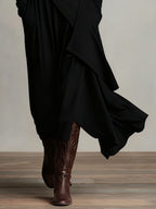 Robe Lausanne Longue À Col Roulé