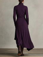 Robe Lausanne Longue À Col Roulé