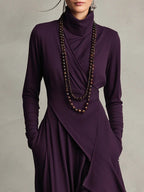 Robe Lausanne Longue À Col Roulé