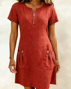 Robe Ramina Avec Poches En Lin