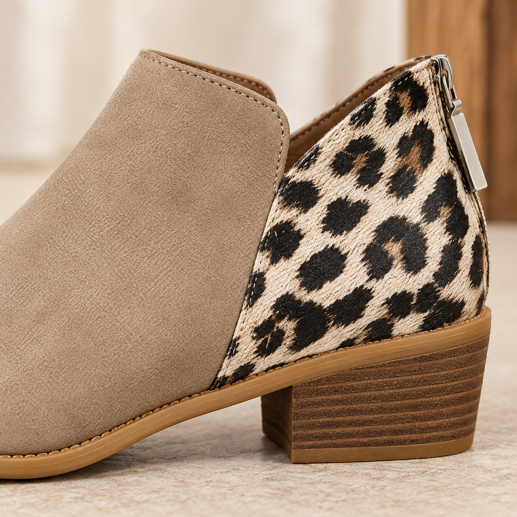 Bottines Léonnie En Daim
