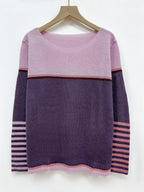 Pull Rayé En Cachemire