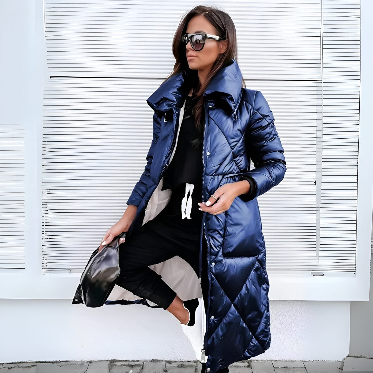 Manteau Long Chic & Matelassée