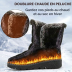 Bottines d'hiver - Doublées En Polaire, Antidérapantes & Imperméables