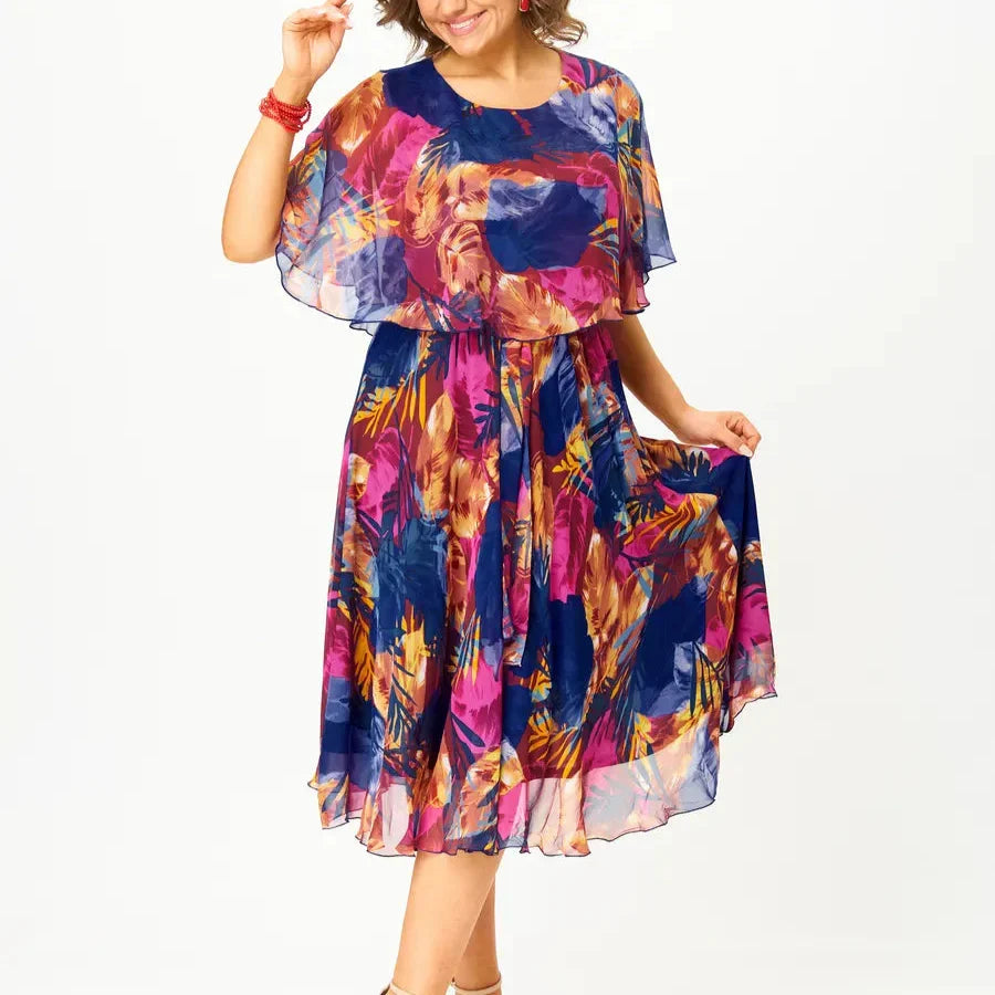 Robe En Mousseline Confortable & Aérée