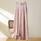 Pantalon Karina Oversize En Lin Pour Femmes