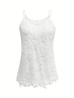 Top Juniana En Dentelle Sans Manches