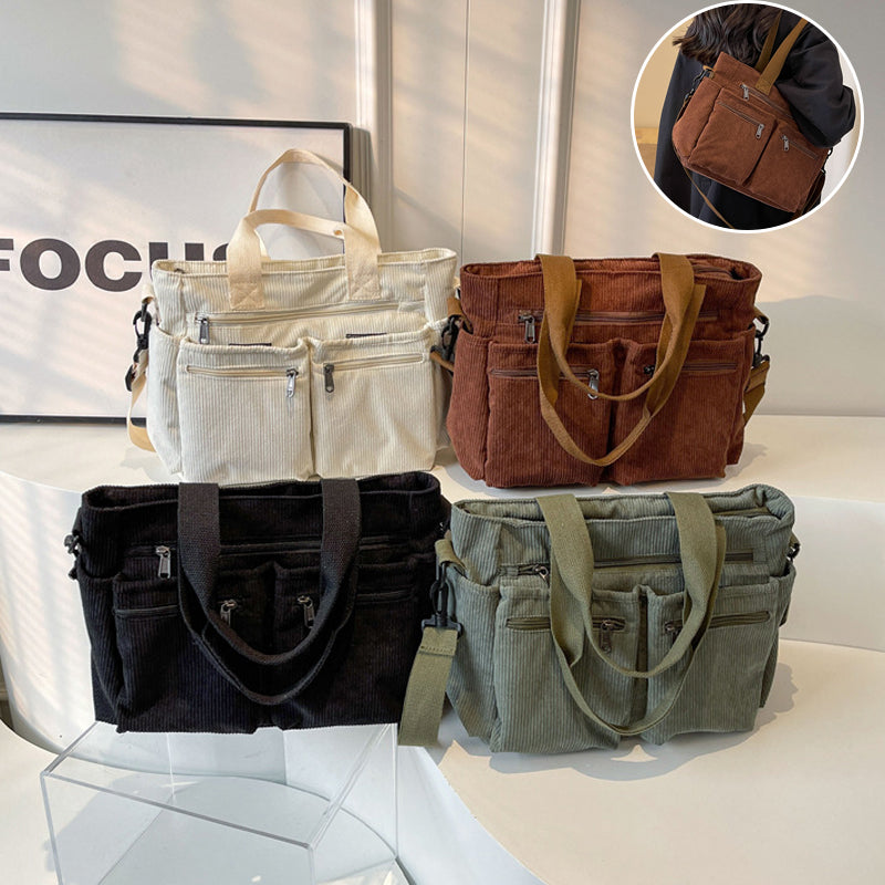 Sac En Velours Côtelé