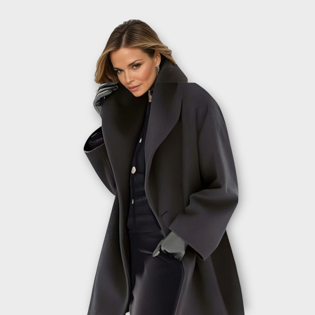 Manteau Sharon Élégant En Laine
