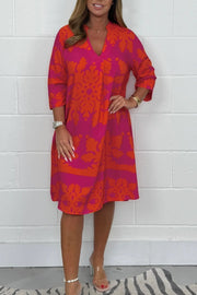 Orange & violet