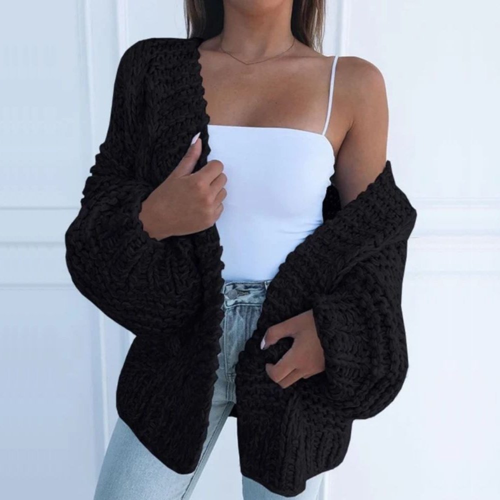 Veste Oversize En Tricot Pour Les Fins De Soirées Estivales