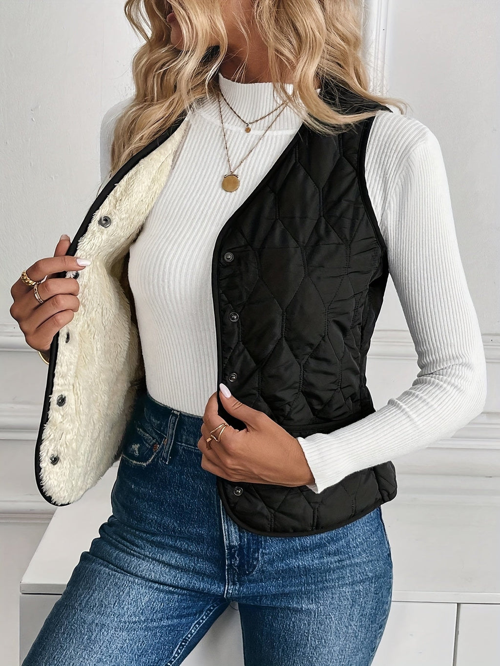 Gilet Bomber Matelassé